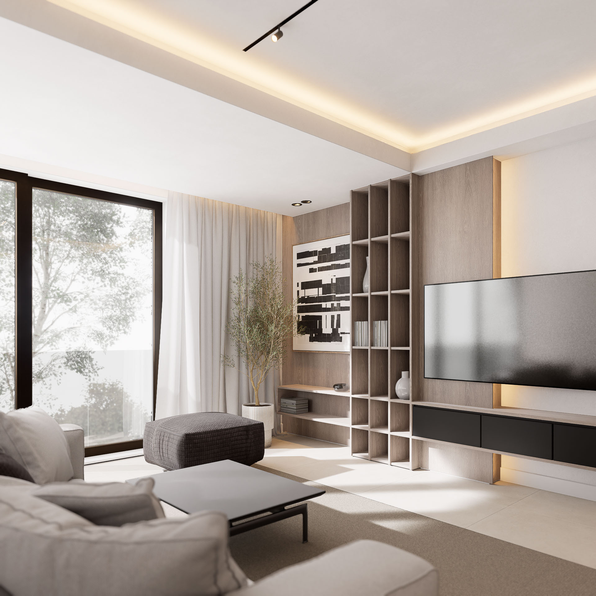 Stan 4 - enterijer 1 - 89.56 m² • Troiposoban VIP Home Požarevac